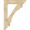 Ekena Millwork Merced Slat Rough Sawn Bracket, Douglas Fir, 6"W x 36"D x 48"H BKT06X36X48MRC06RDF - alternate 2